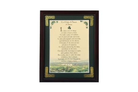 /Irish-Blessings/8x10-Framed/To-Make-A-House-A-Home
