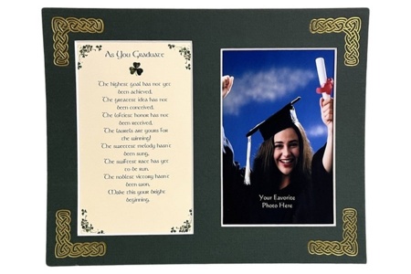 Graduation - As You Graduate - 8x10 Matted Photo Verse