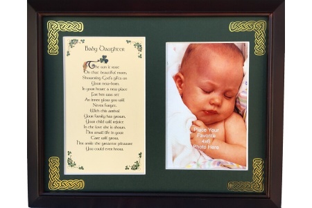 Baby Daughter - 8x10 Matted Photo Verse