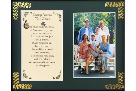Family Across The Miles - 8x10 Matted Photo Verse