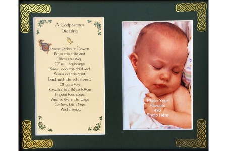 A Godparent's Blessing - 8x10 Matted Photo Verse