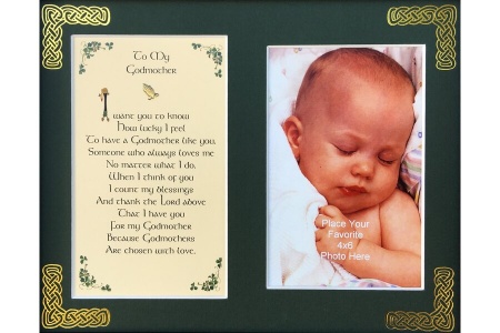 Godparents - To My Godparents - 8x10 Matted Photo Verse