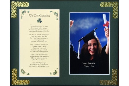 Graduation - To The Graduate - 8x10 Matted Photo Verse