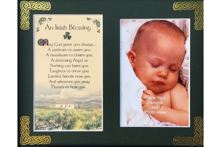 An Irish Blessing - May God grant you always - 8x10 Matted Photo Verse