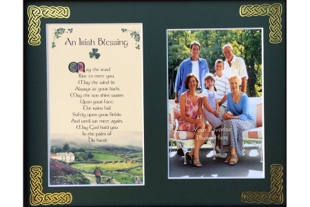 An Irish Blessing - May the road rise - 8x10 Matted Photo Verse