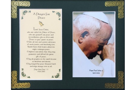 Prayer for Peace - 8x10 Matted Photo Verse