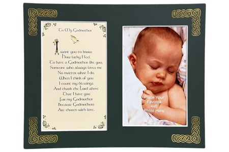 To My Godmother - 8x10 Matted Photo Verse