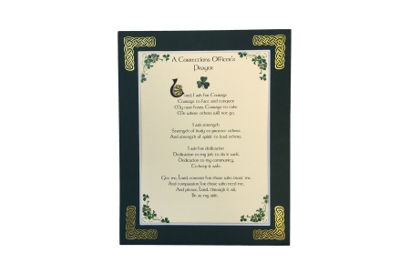 A Correction Officer's Prayer - 8x10 Matted