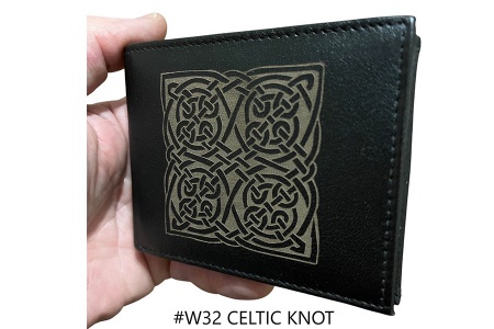 Celtic Knot Square Wallet