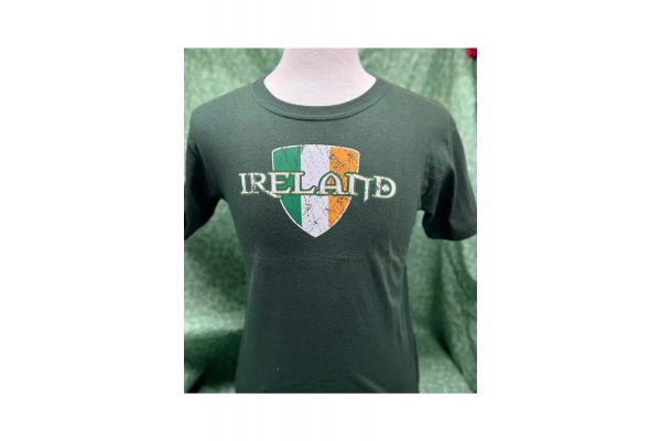 Distressed Ireland Shield T-Shirt