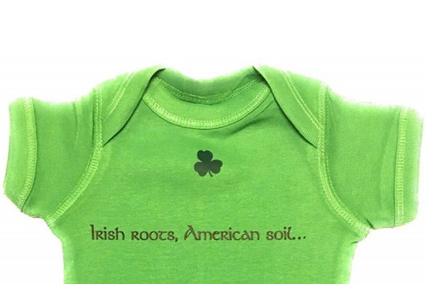 Irish Roots, American Soil Baby Onesie
