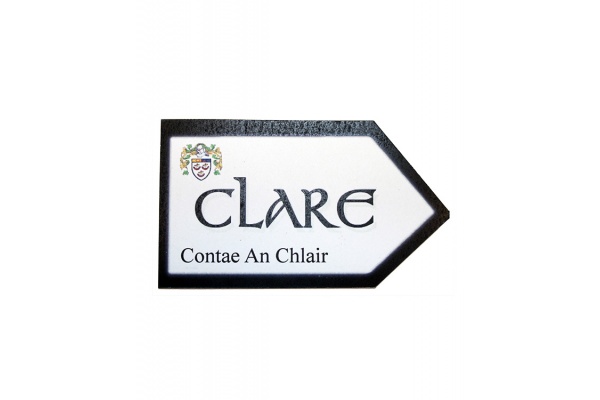 Clare - County Road Sign Magnet