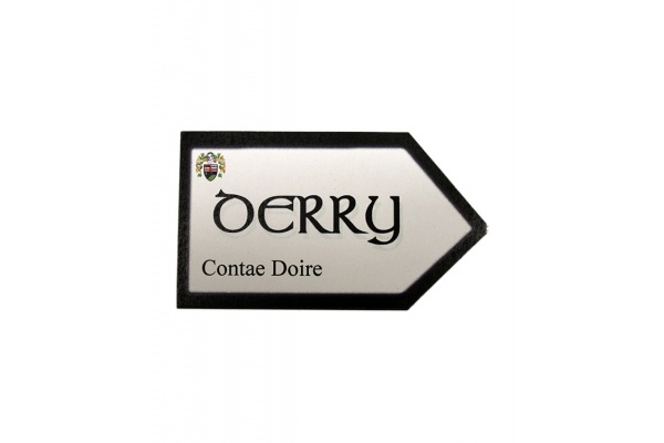Derry - County Road Sign Magnet