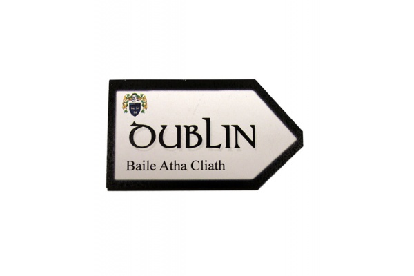 Dublin - County Road Sign Magnet
