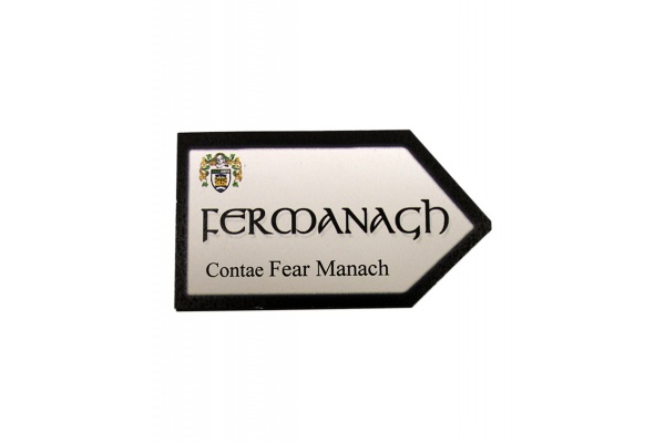 Fermanagh - County Road Sign Magnet