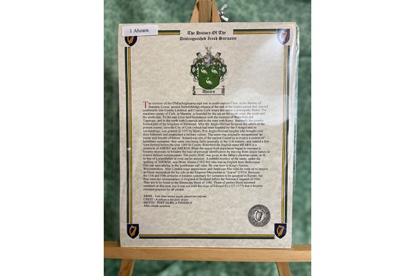 Coat Of Arms & Last Name History Prints