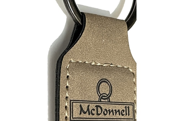 Coat of Arms Leatherette Keychains