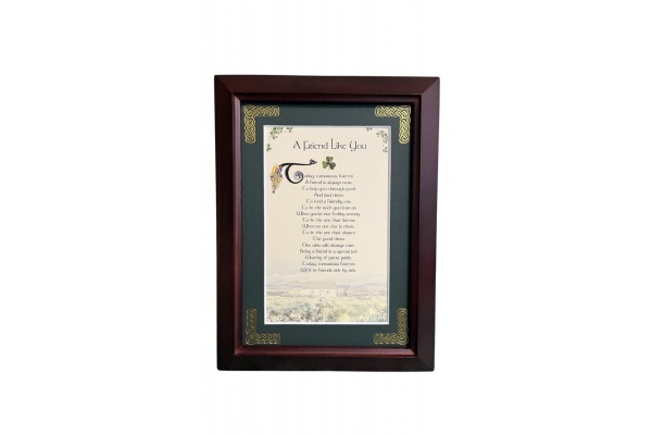 A Friend Like You - 5x7 Framed Blessing