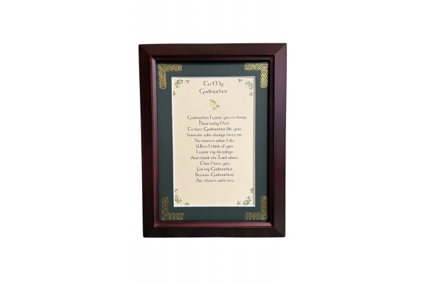 To My Godmother - 5x7 Framed