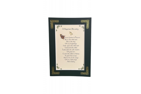 /Irish-Blessings/5x7-Matted/A-Babtism-Blessing---Dearest-father-in-heaven