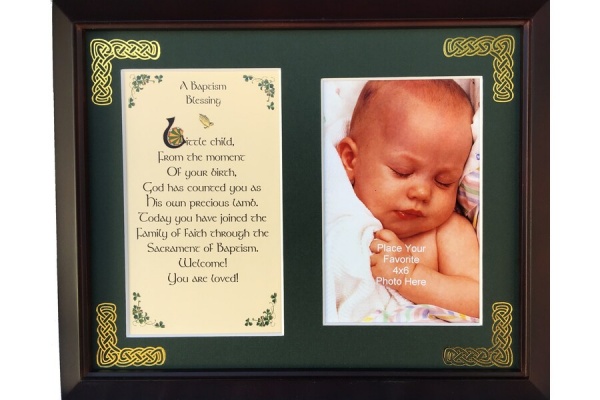 /Irish-Blessings/8x10-Framed-Photo-Verse/A-Baptism-Blessing---Dearest-Father-in-Heaven