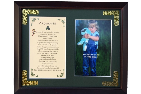 /Irish-Blessings/8x10-Framed-Photo-Verse/A-Grandchild
