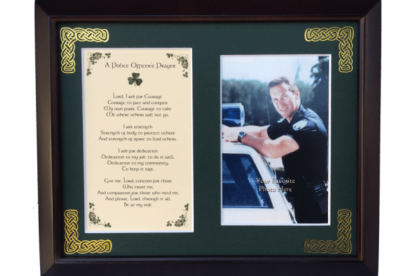 /Irish-Blessings/8x10-Framed-Photo-Verse/A-Police-Officers-Prayer