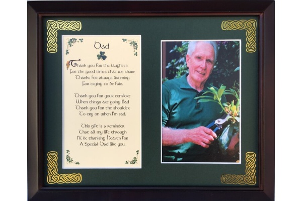 /Irish-Blessings/8x10-Framed-Photo-Verse/Dad---Thank-you-for-the-laughter