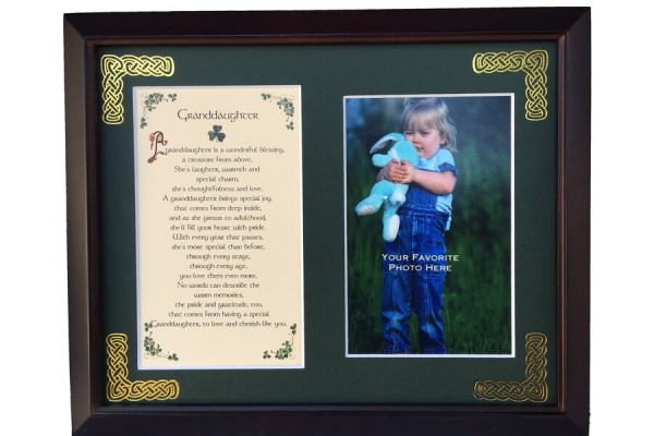 /Irish-Blessings/8x10-Framed-Photo-Verse/Granddaughter