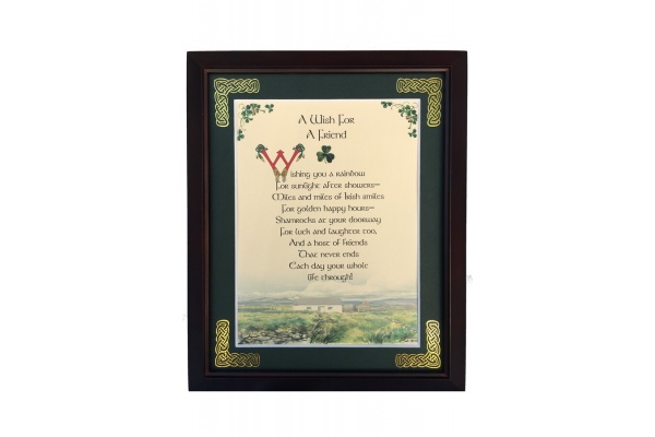 /Irish-Blessings/8x10-Framed/A-Wish-For-A-Friend