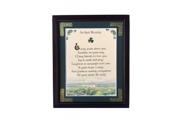 /Irish-Blessings/8x10-Framed/Irish-Blessing---Lucky-Stars-Above-You