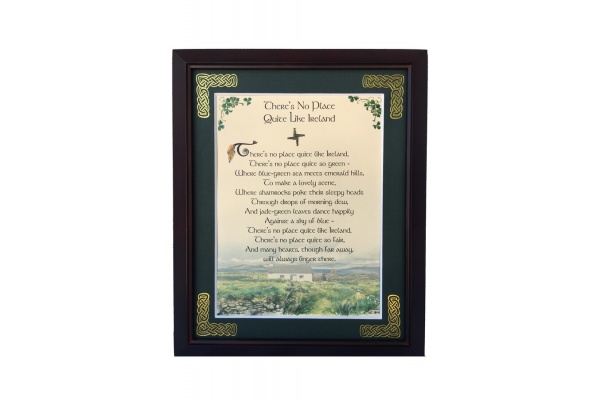 /Irish-Blessings/8x10-Framed/Theres-No-Place-Like-Ireland