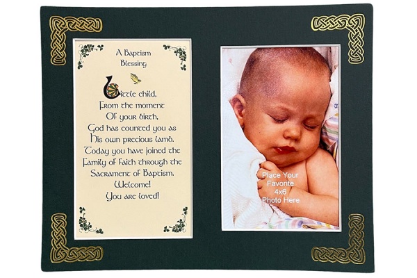 A Baptism Blessing - Little child, from the moment - 8x10 Matted Photo Verse