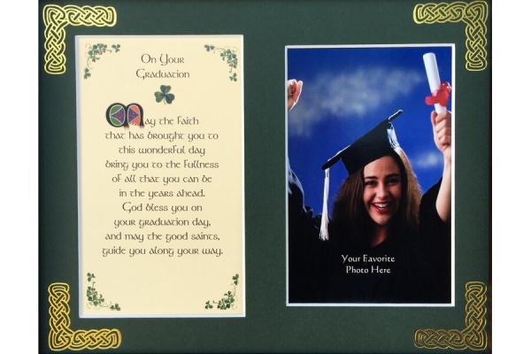 Graduation - On Your Graduation - 8x10 Matted Photo Verse