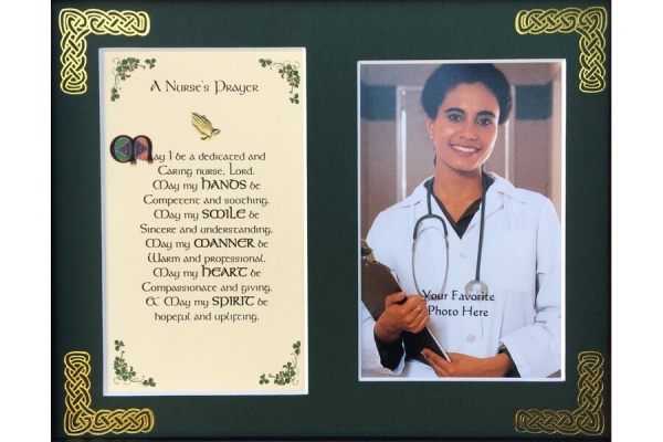 A Nurse's Prayer - 8x10 Matted Photo Verse