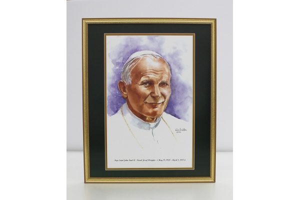 Religious/pope-saint-john-paul-ii-framed-print-16x20