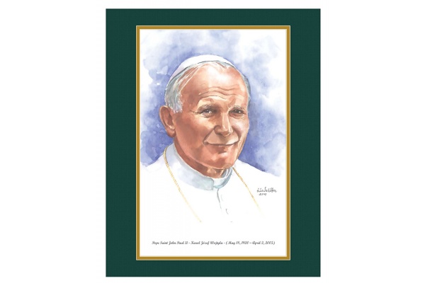 Religious/pope-st-john-ii-watercolor-print-16x20