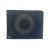 Celtic Knot Circle Wallet - Black
